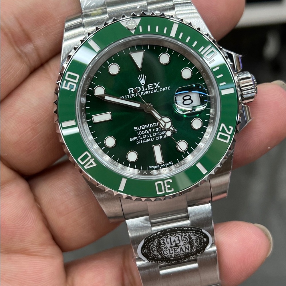 Rolex Daytona Submariner Green Water Ghost Automatic Mechanical Movement